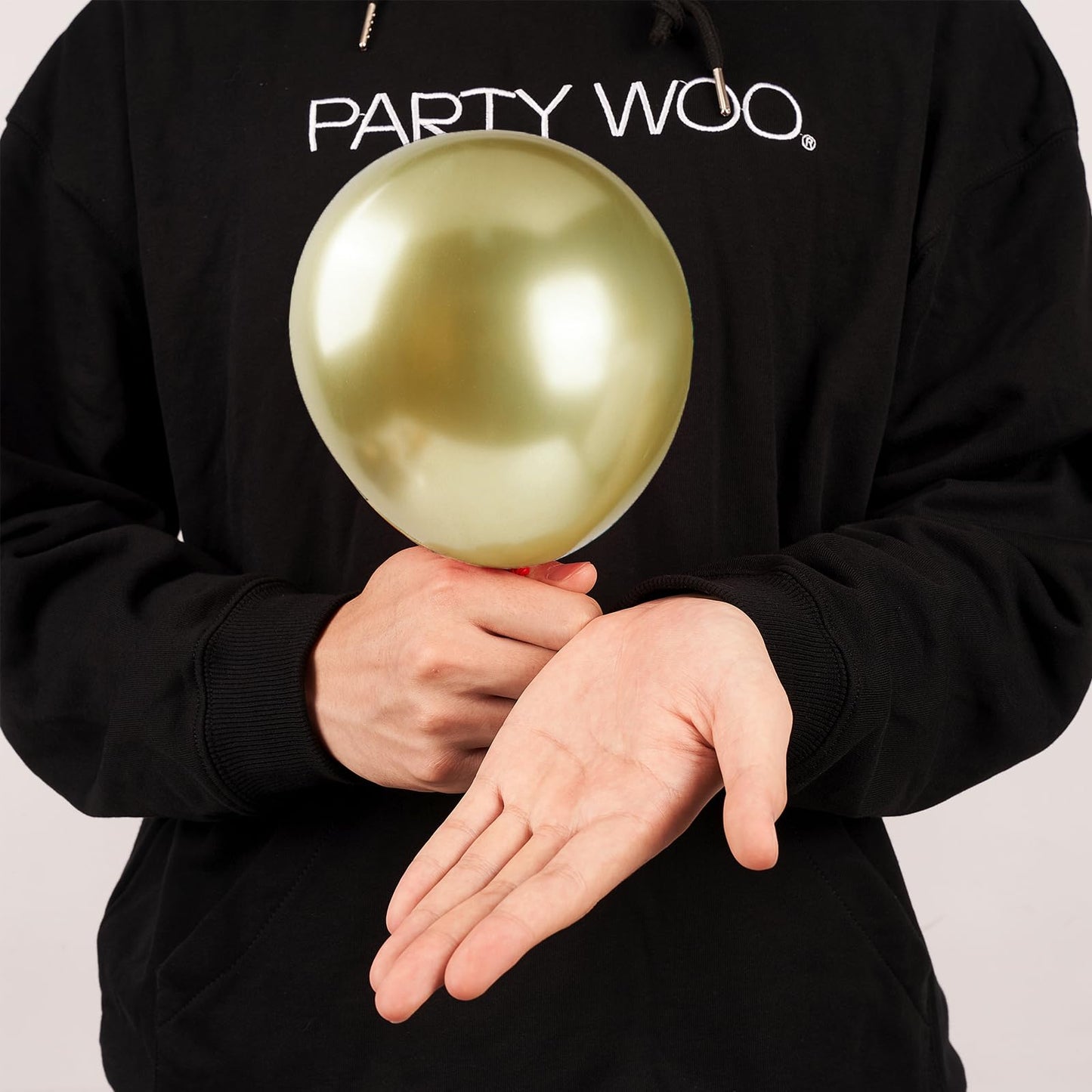 Partywoo Metallic Light Gold Balloons, 50 Pcs 5 Inch Metallic Gold Balloons, Gold Balloons For Balloon Garland Balloon Arch As Party Decorations, Birthday Decorations, Wedding Decorations, Gold-G129