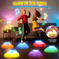 TERRAMUS Light up & Sound Stepping Stones for Kids  6PCS Crab Balance River Stones  Obstacle Course Indoor & Outdoor  Toddlers Sensory Toy  Play Equipment Improve Coordination  Gifts for Boys Girls 3+