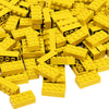 Unirolic Classic Building Bricks, 100 Piece 2X4 Building Blocks Stem Creative Building Toys Compatible With All Major Brands, Moc Building Bricks Diy Play Set For Kids(Golden)
