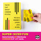 Taco Cat Goat Cheese Pizza Card Game - Large Edition for 2-8 Players, Easy 10 Min Rounds, Multicolor, Cardboard