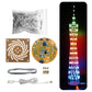 Icubesmart Led Canton Tower Model Diy Electronic Kit, Led Cube Model Handmade Soldering Project Kit, 12 Led Circles, Height 38Cm. (Gzt-12 Kit)