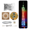 Icubesmart Led Canton Tower Model Diy Electronic Kit, Led Cube Model Handmade Soldering Project Kit, 12 Led Circles, Height 38Cm. (Gzt-12 Kit)