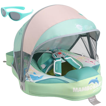 Mambobaby Non Inflatable Baby Float Swim Trainer Solid Infant Pool Float Swim Ring