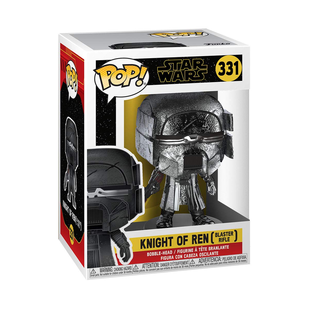 Funko Pop! Star Wars: Rise Of The Skywalker - Knights Of Ren Blaster (Hematite Chrome)