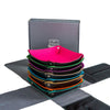 ByAllison Jigsaw Puzzle Sorting Trays - 8 Stackable Large Leather Trays