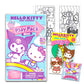 Hello Kitty and Friends Mini Party Favors Set for Kids - Bundle with 24 Mini Kuromi Grab n Go Play Packs with Coloring Pages, St