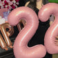 Pearlescent Pink 9 Balloon, Number Balloons 40 Inch, 9Th Giant Birthday Decorations For Girls,19Th 29Th Party Decorations Suppli