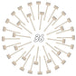 36 Pieces Mini Wooden Hammers Gavel Toy for Kids  Natural Wood Crab Lobster Seafood Mallets