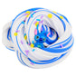 Aeyiakov 9 Pack Slime Kit - 3 Jelly Cube & 6 Butter Slime, Non-Sticky, Orange, Blue, Pink, Clear, Model N001