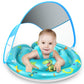 Baby Pool Float With Canopy Removable Upf50+ Uv Sun Protection,Third-Generation Upgraded Baby Swimming Float,More Stable Baby Swimming Pool Float,Suitable For Babies Aged 6-24 Months Swimming Float