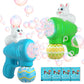 Shylizard 2Pack Easter Bubble For Kids, Easters Toys Gifts For Kids, Bubble Machine For Easter Basket Stuffer, Light Up Bubble M