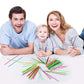 Pick Up Sticks - 240 Pieces Classic Pickup Sticks Retro Toys With 1 Black Bag For Family Fun Game Present