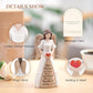 Storieme Mom Angel Figurine - Sentimental Resin Statue for Christmas, Birthday, Mothers Day Gift