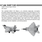 Apostrophe Games Military Building Block Set - 665 Pieces, Multi-color, Includes F-22 Raptor, M1 Abrams Tank, Black Hawk Helicopter, Humvee