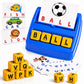 Ondails Educational Toy, Letter Matching & Spelling Game for Kids Ages 37