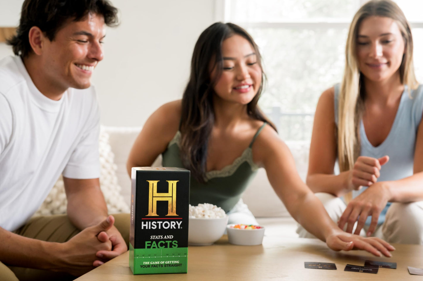 History Channel New Games Bundle - Stats & Facts And Through The Years - General Knowledge Super Trivia Chronology Timeline Card