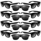 Morcheiong 12 Pack Party Sunglasses In Bulk For Birthday Summer Party Goody Bag Fillers Favors (Black)