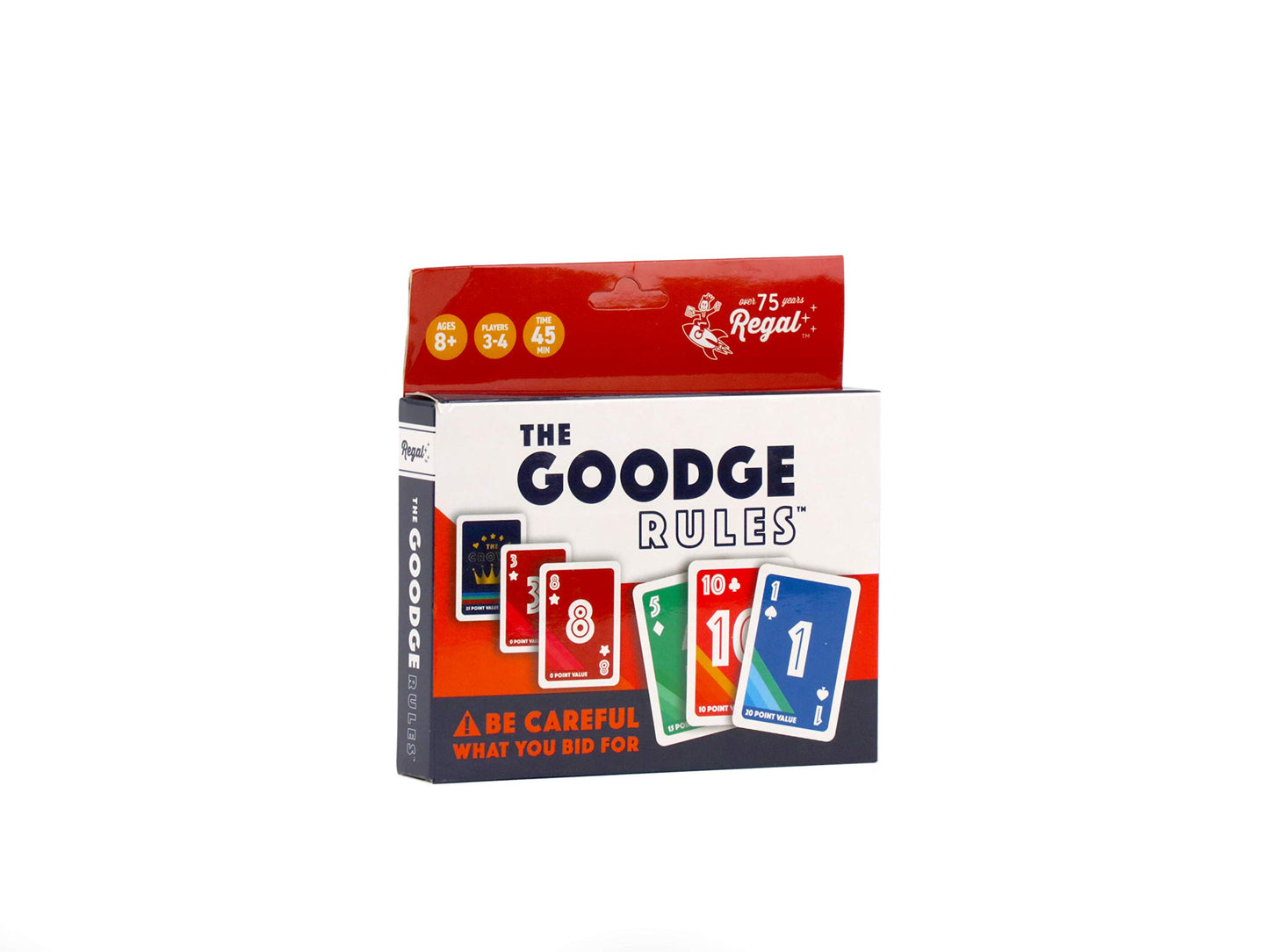 Regal Games - The Goodge Rules - Fun Family-Friendly Bidding Card Game - Ideal For 3-4 Players Ages 8+