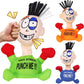Mvctongk Electric Anti Stress Punch Me Plush Doll Relief, Funny Plush Doll With Screaming Sound, Anger Management Toys For Adult