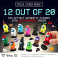 Among Us Stamps For Kids | 8 Among Us Stampers + 5 Accessories | Among Us Party Favors And Playable Collectibles | Among Us Toys For Boys And Girls | Mini Toys For An Among Us Party (B)
