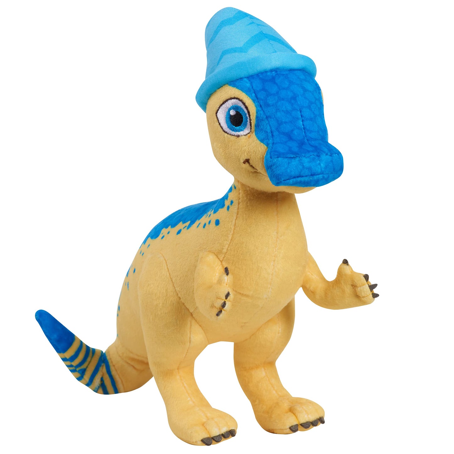 Just Play Ridley Jones Plush Toy - 8-Inch Dinosaur Stuffed Animal, Multicolor, Model 31954, Kids Toys for Ages 3 and Up