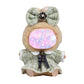 17cm Doll Clothes Set (No Doll), 3 Pieces Dress Outfit Set for 6.7inch Doll Suit, Luxury Chic Hat & Clothes Accessories for 1st/