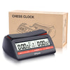 Xflyee Digital Chess Clock - Portable Timer with Bonus & Delayed Countdown, Red, Ideal for Board Games