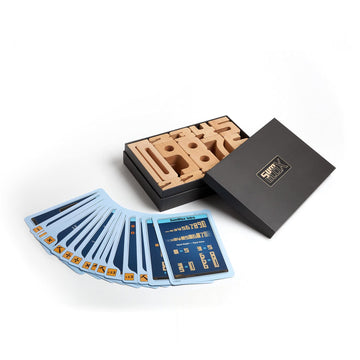 Sumblox All-New Starter Set Of 38 Math Building Blocks - Stem Solid Wood Educational Number Blocks, Includes 36 Activity Cards