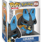 Pokemon Lucario Pop! Vinyl Figure - 3.75 inches, Multicolored, Includes Compatible Pop Box Protector Case, Model STL2076589