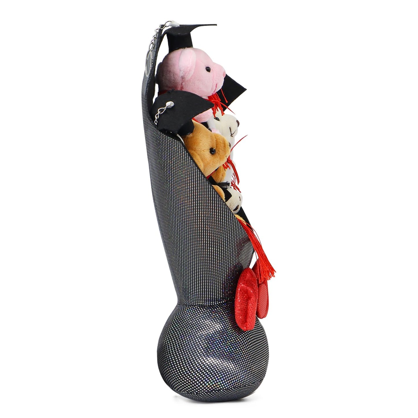 Tiralia Graduation Plush Bouquet - Set Of 5 Adorable Stuffed Animals - Perfect For Graduation Gifts, Commencement Ceremonies, Sc