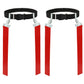 Gameday 2 Player Pop Flag Football Set-Complete W/Flags & Belts (Red)