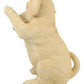 Ebros Realistic Begging Adorable Labrador Puppy On Hind Legs Statue 6.25' Tall Pet Pal Labradors Dog Breed Collectible Lifelike Details Resin Decor Figurine With Glass Eyes Animal Sculpture