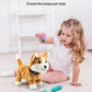 Airbition Plush Toy Dog For Girls, Interactive Dog Puppy Toys Gifts For 2 3 4 Year Old Toddler Kids, Walking, Barking, Tail Wagg
