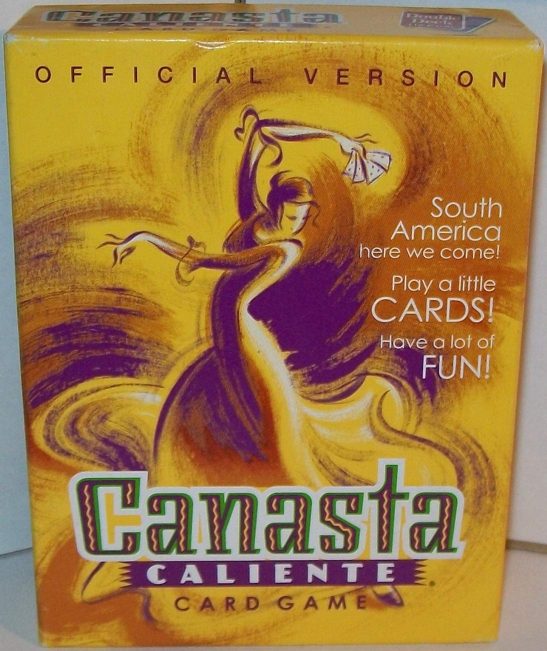 Hasbro Gaming Canasta Caliente Card Game - Model 40419 - Fun Family Game, Paper Material