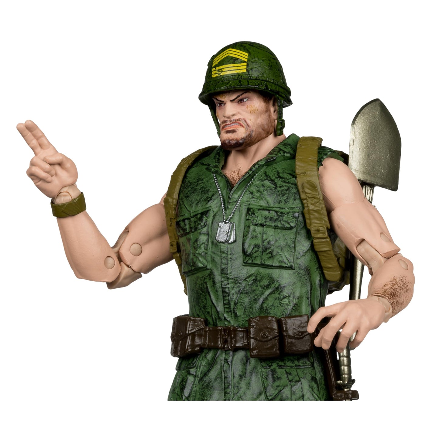McFarlane Toys DC Multiverse Sergeant Rock 7in Figure - Collector Edition #14, Multicolor, Plastic