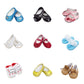 Etistta 6 Pairs Of Doll Shoes 2 Pairs Of Socks Fits For 18 Inch Doll Shoes American Dolls Accessories
