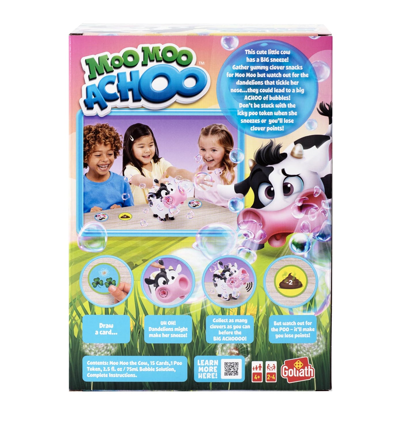 Goliath Moo Moo Achoo! Game - Large Multicolor Plastic Fun - Model 931382