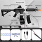 Electric Gel Toys New M4A1,Semi & Full Automatic Mode Splat-Blaster with FPS 280 and 100 Feet for Outdoor Team Game,Ages 14+,Bla