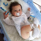 Kokomandy 24'' Toddler Reborn Doll Girl, Silicone Newborn With Rooted Hair, Soft Body Weighted, Lifelike Realistic Kid Toy