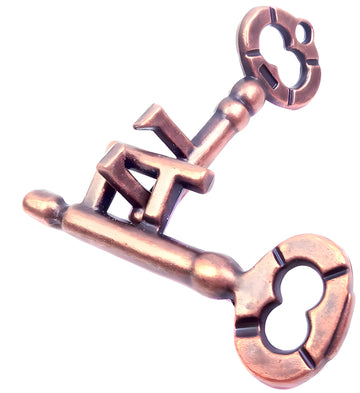 Magikon Traditional Brain Teaser, Classical Puzzle Magic Toy (Keys)