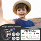 Spodus Kids Smart Watch Learning Watches Toys For Boys With Kids Games Learning Card Step Counter Audio Book Alarm Calendar (Bla