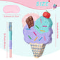 WERNNSAI Ice Cream Piata - Summer Ice Cream Party Decorations for Kids Girls Birthday Pink Pinata Game Candyland Sweet Theme Par