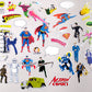 The Unemployed Philosophers Guild DC Comics Superman Magnetic Comic Book Action Play Set