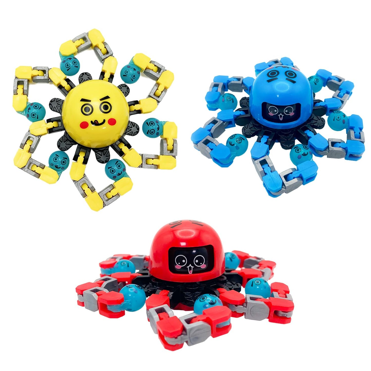 Buluwans Cool Grimace Fidget Toys Bulk, Stocking Stuffers For Kids And Teens, Adhd Autism Toys Stem Sensory Toys 3 Packs Hallowe
