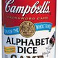 TDC Games Campbell's Alphabet Dice Game  Great for Party Favors  for Travel  Camping Family Game Night  Yard Games for mature-themeds and Family