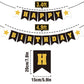 LINgTEER Happy 15th Birthday Swirls Streamers Set - Happy Birthday Banner,cheers to 15th Birthday Fifteen Years Old Bday Party H