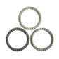 Mushie Pearl Teether Bracelet | 3-Pack (Green Tea/Cool Gray/Sea Salt)
