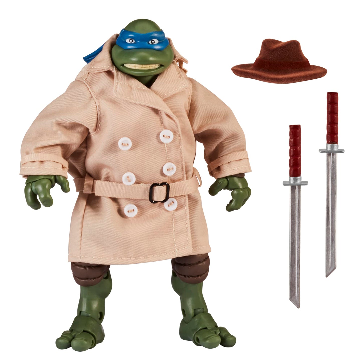 Teenage Mutant Ninja Turtles 6" Leonardo in Disguise Action Figure - Multi Color, Plastic, Model 81161 by Playmates Toys