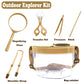Jtcjozz Bug Catcher Kit, Bug Collection Kit, Outdoor Nature Explorer Kit With Tweezers, Magnifying Glass, Science Educational Ki