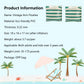 2-4 Pack Arm Floaties for Kids mature-themed - Vintage Striped Inflatable PVC Swimming Rings Pool Floats Arm Bands for Kids mature-themed Toddlers Children 3-5-6-12 Years (Blue+Green)